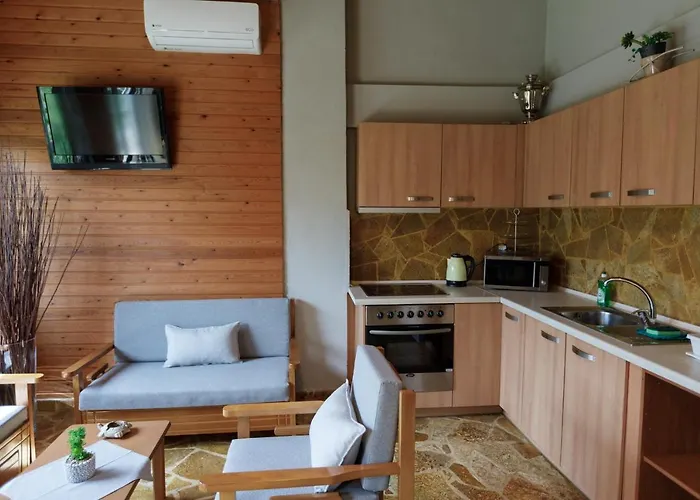 Wooden House Casa de Férias Mesimérion